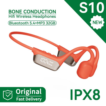 IPX8 Waterproof Bluetooth 32G Bone Conduction Headphone
