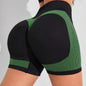 Women's Seamless High Waist Yoga Workout Shorts