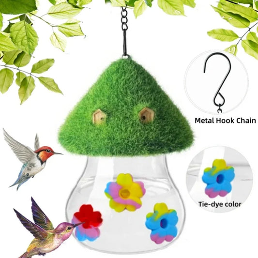 Outdoor Garden Hanging Hummingbird Water Feeders
