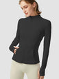 Women's Sports Athletic Yoga Jacket Lightweight Zipper
