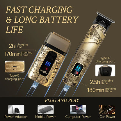 Full Body/Face Foil Shavers for Men