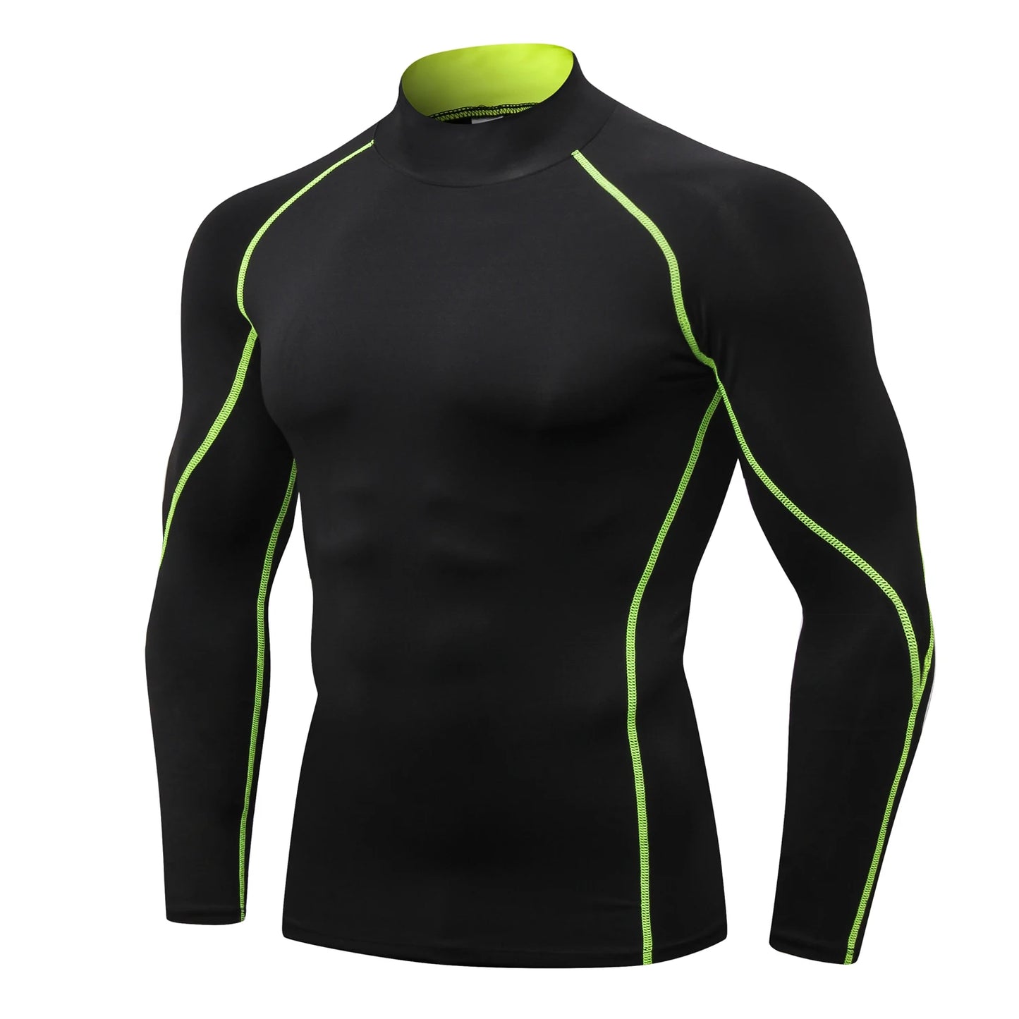 Compression Shirts Long Sleeve Quick Dry Turtleneck