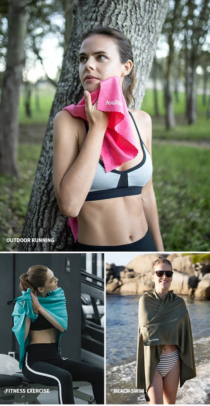 Quick Drying Towel Ultralight Breathable Portable, Gym