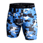 Compression Shorts 3D Print Camouflage Men's Tights