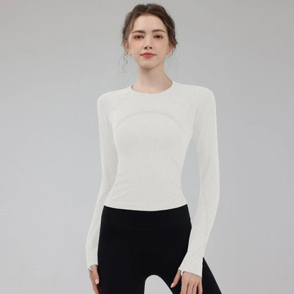 Women's Long Sleeve Yoga Shirts Sport Top