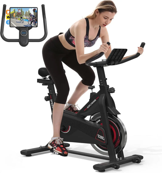 Stationary Exercise Bike for Home Indoor Cycling