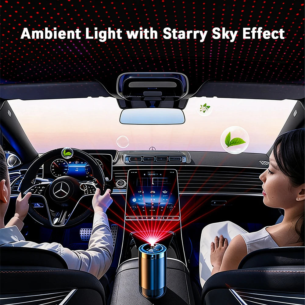 Electric Aroma Air Diffuser Humidifier For Car