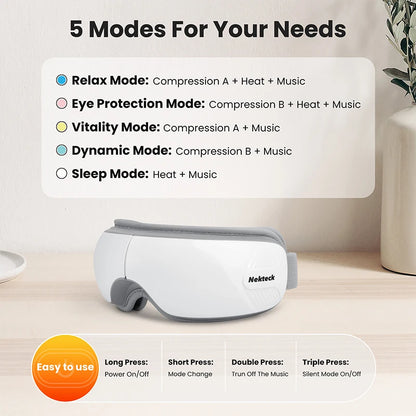 Bluetooth Eye Mask for Sleep Aid Relaxation