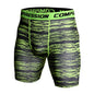 Compression Shorts 3D Print Camouflage Men's Tights