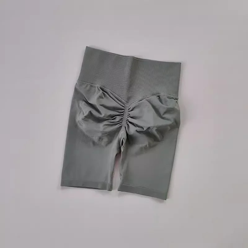 Summer Women's Yoga Shorts High Waist Fitness