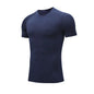 Unisex Short Sleeve Compression T-Shirt Quick Dry