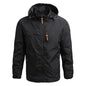 Outdoor Hooded Waterproof Tactical Windbreaker for Men
