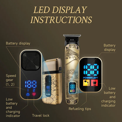 Full Body/Face Foil Shavers for Men