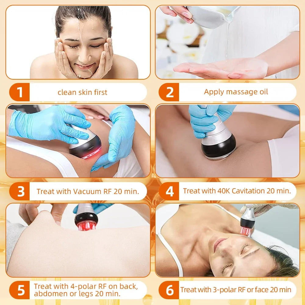 4 IN 1 Cavitation Ultrasonic Body Slimmer