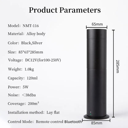 Aroma Diffuser Air Purifier Metal Material Freshener