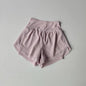 Summer Women's Sports Shorts Mesh 2 In 1