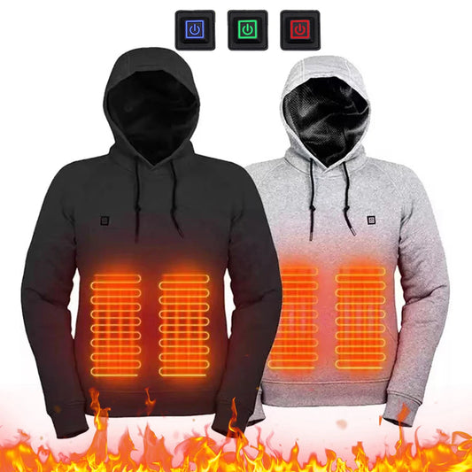 Men's/Women's 5 Heating Zones Heated Jacket
