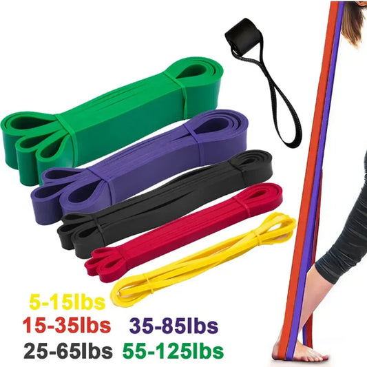 5~125lbs  Gym Resistance Bands Gym/Home Equipment