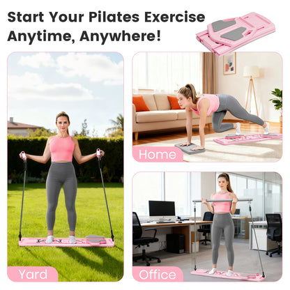 7-in-1 Portable Foldable Pilates Exercise Board