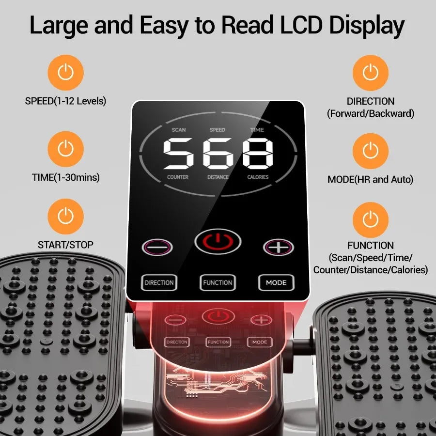 Under Desk Elliptical Machine Electric Leg Exerciser