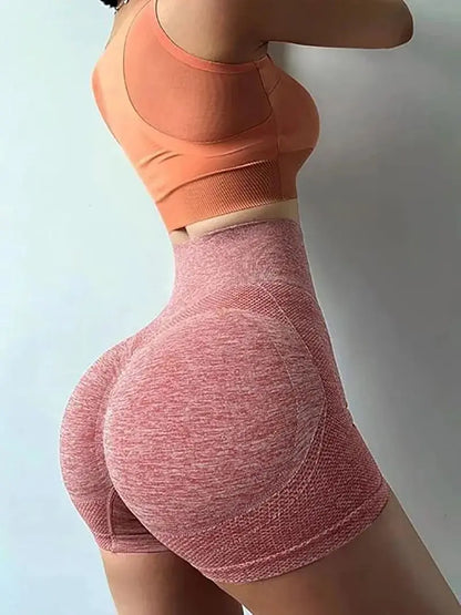 Seamless Women's Butt Lifting Shorts Workout Shorts