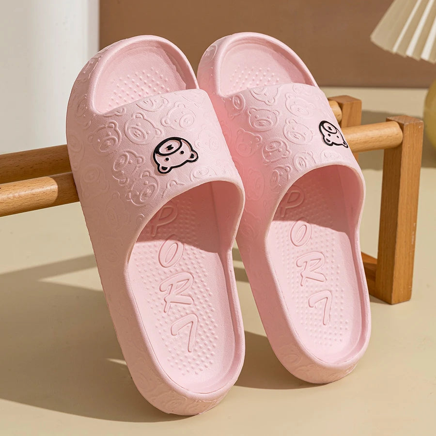 Summer Fashion Soft Slippers Indoor Bathroom Non-slip