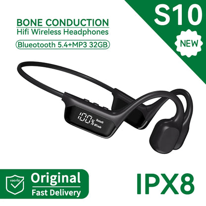 IPX8 Waterproof Bluetooth 32G Bone Conduction Headphone