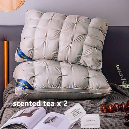 2-Piece Pillow Set, Soft Bed Pillows
