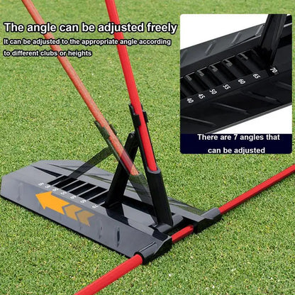 Golf Swing Alignment Practice Rod & Stick Holder