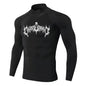 Men's Turtleneck Compression Quick Dry Gym Shirt