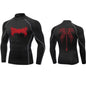 Men's Turtleneck Compression Quick Dry Gym Shirt