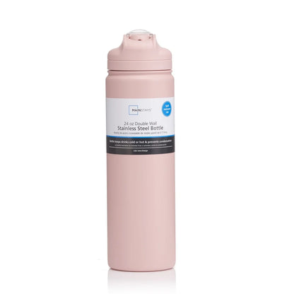Insulated Stainless Steel Water Bottle Flip Top