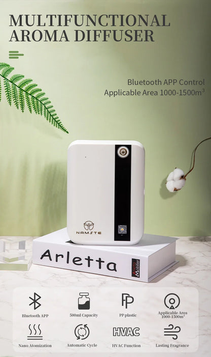 Bluetooth Aroma Diffuser Essential Oils Air Freshener