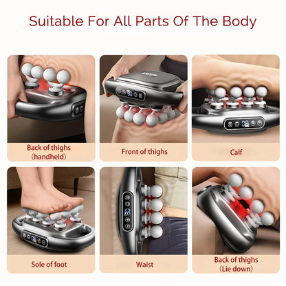 16-Head Fascia Gun High-Frequency Massager