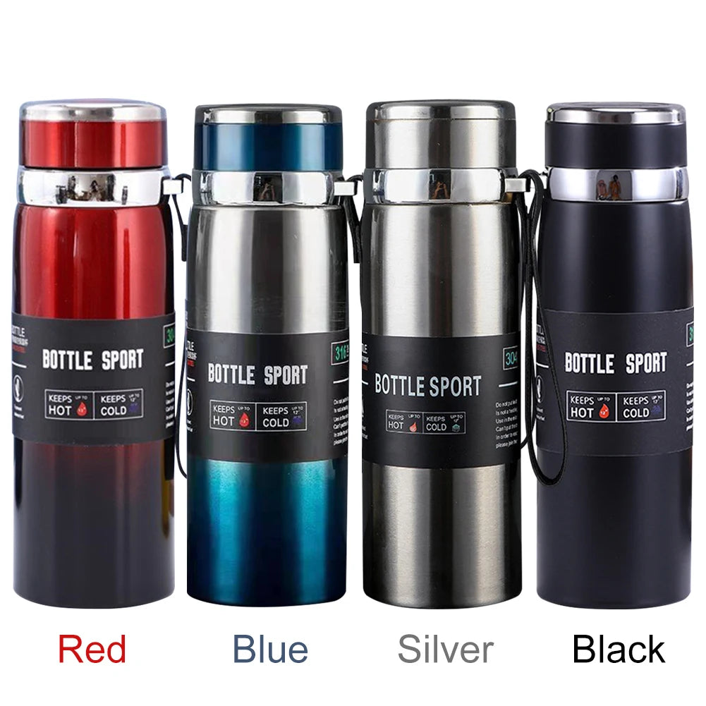 1000ml Thermal Water Bottle with Handle.  Portable