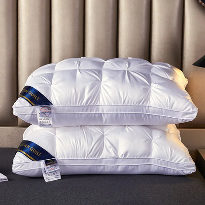 2-Piece Pillow Set, Soft Bed Pillows