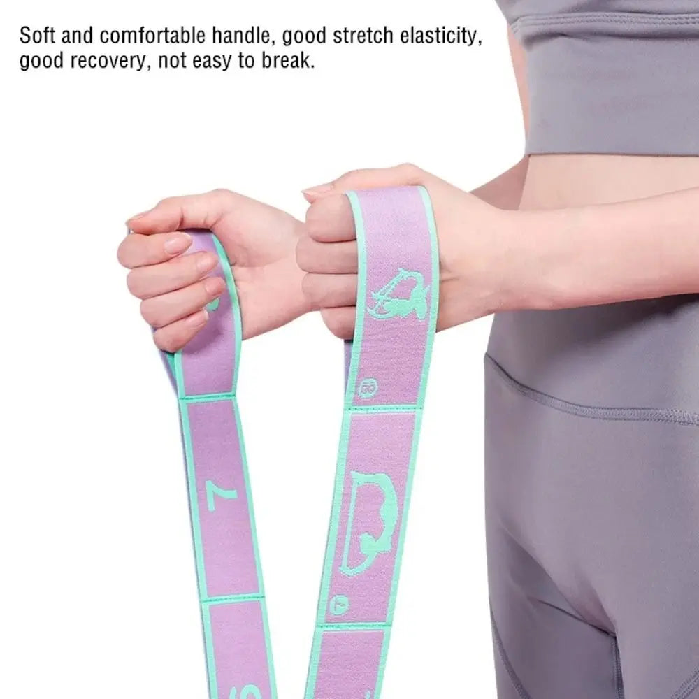 Yoga Stretching Belt Dance Stretching Elastic Band