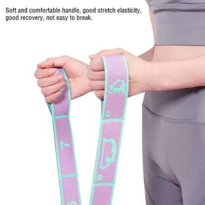 Yoga Stretching Belt Dance Stretching Elastic Band
