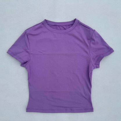 Women's Tight Fitting Sports T-shirt Quick Drying