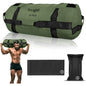 Adjustable sand bags for weight training workouts
