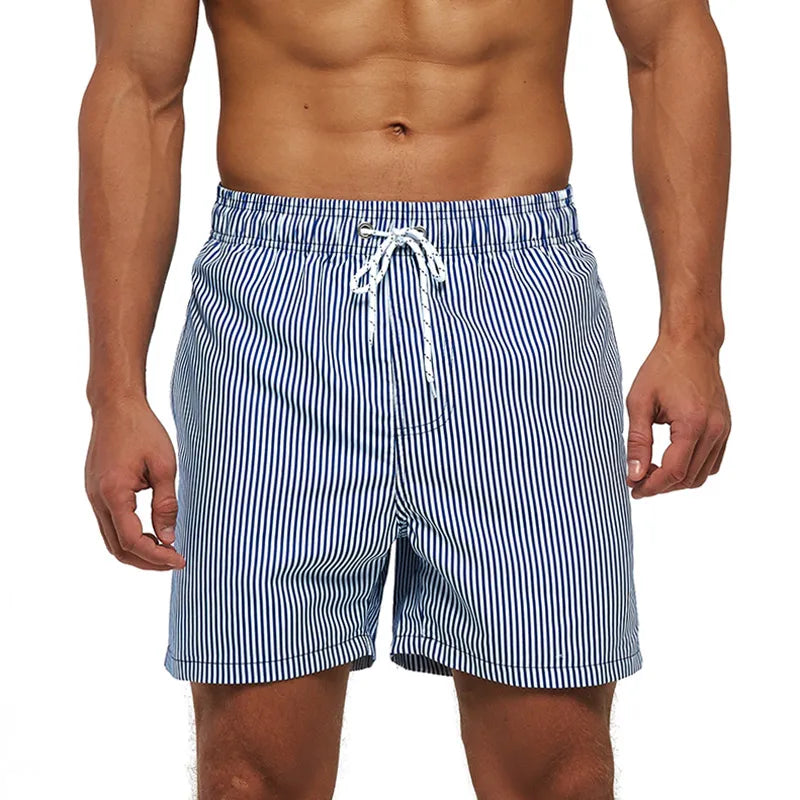 Quick Dry Summer Mens Swimwear Beach Shorts