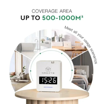 Aroma Diffuser With Clock Air Freshener Machine