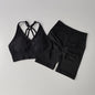 2 Pcs Yoga Sets Women High Waist