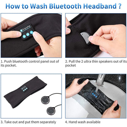 Sleep Eye Mask with Bluetooth 5.0 Headphones