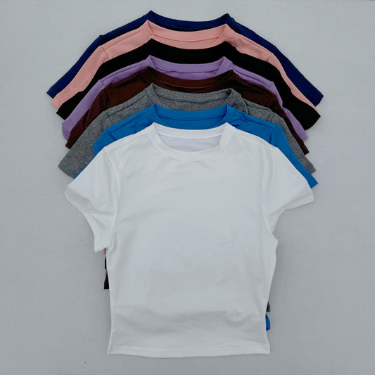 Women's Tight Fitting Sports T-shirt Quick Drying
