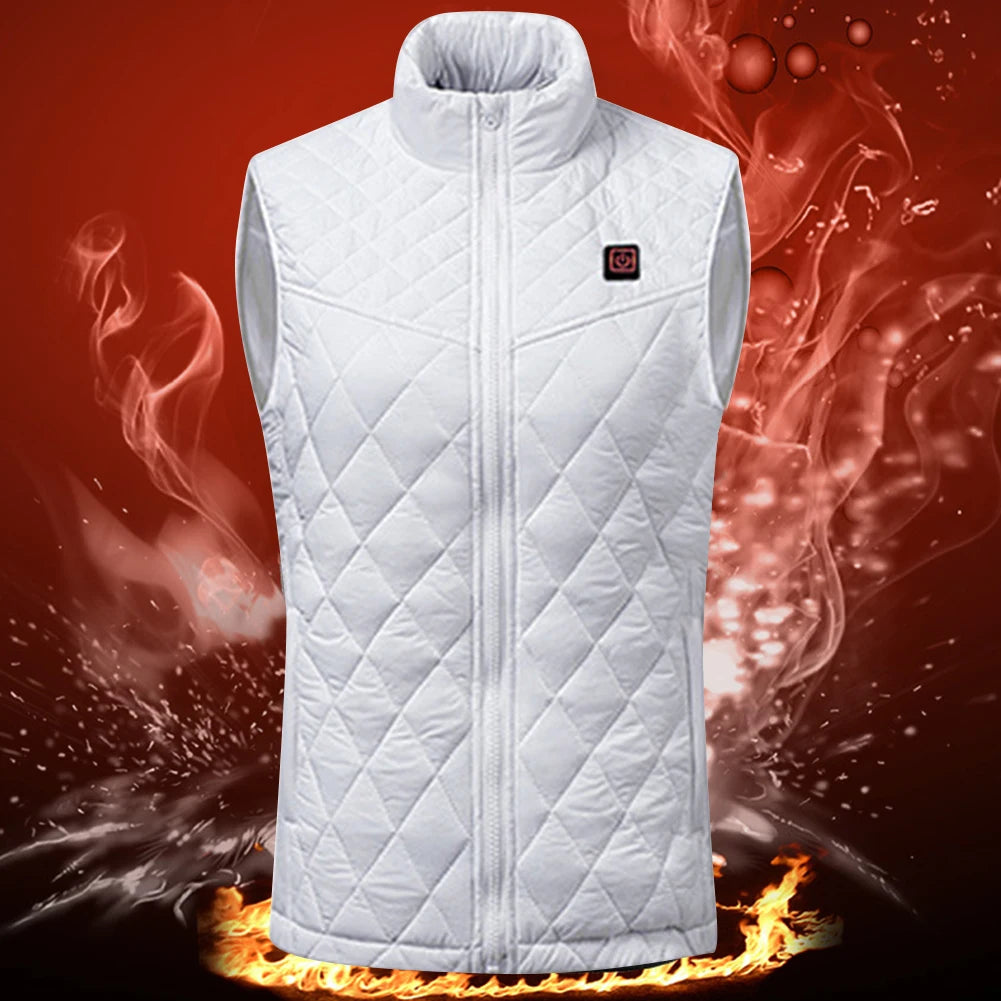Women's Electric Heating Vest Rechargable Electric Jacket