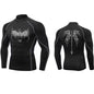 Men's Turtleneck Compression Quick Dry Gym Shirt